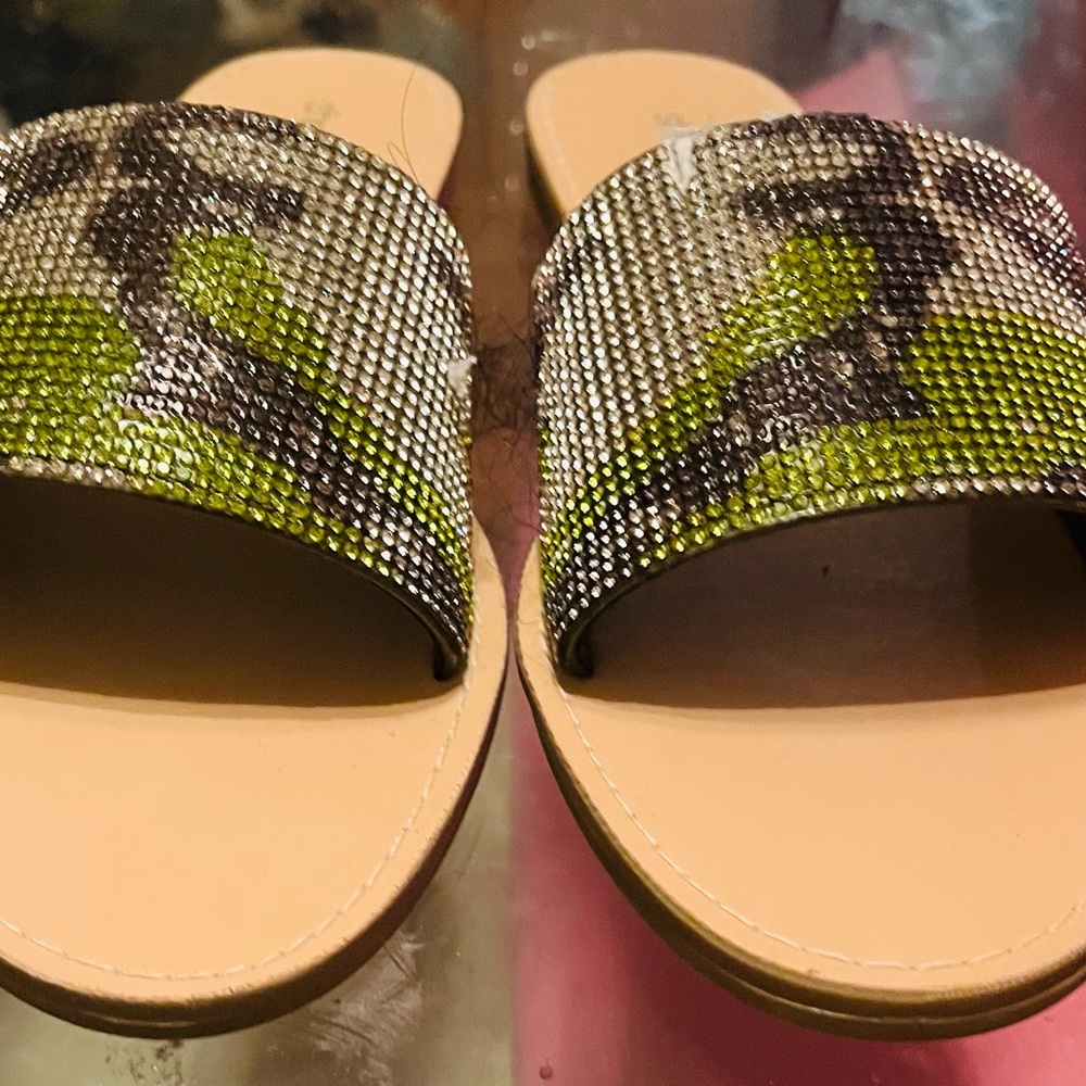 Brand new size 11 embellished sandals.